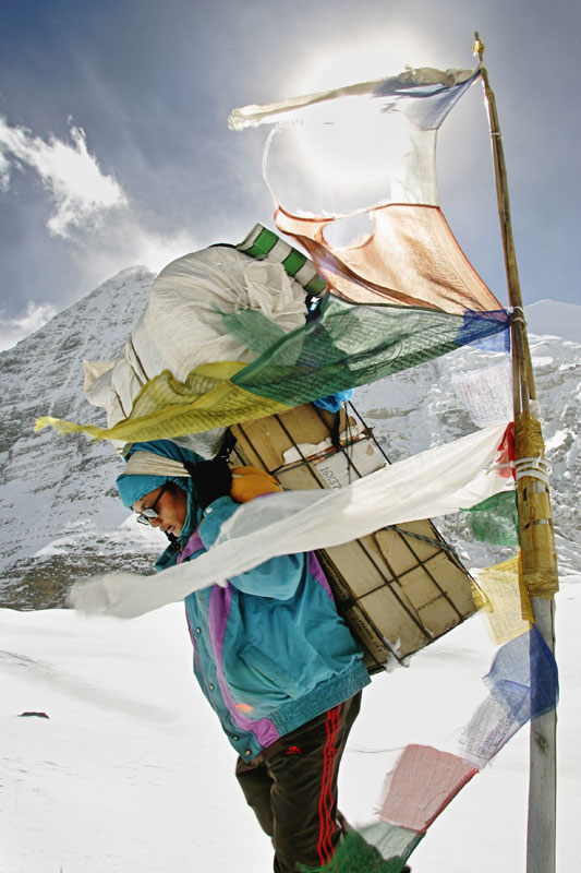 Sébastien Larose au Népal